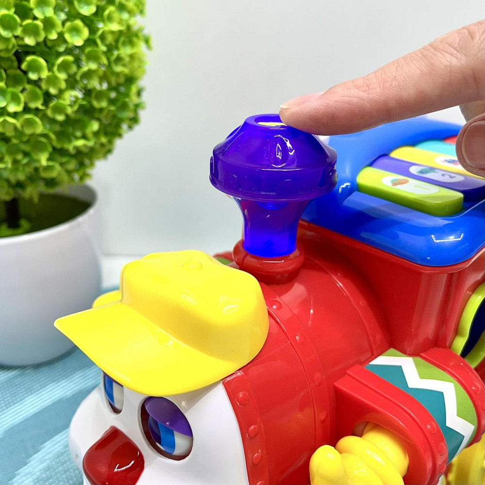 Паровозик Hola розвиваючий музичний сортер підсвічування (556) Чернигов - изображение 6