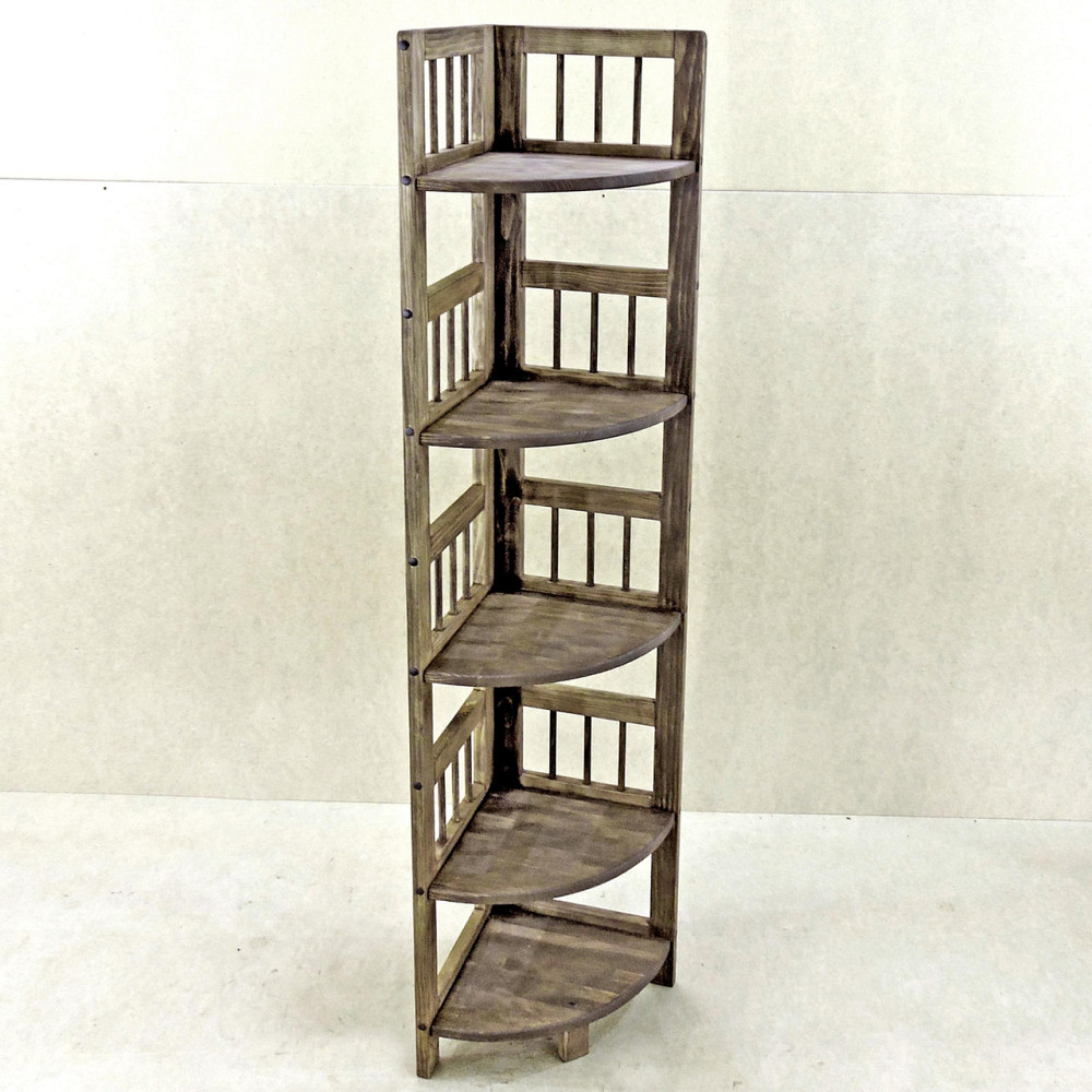 Стеллаж кутовий для ванної "Аралія" сепія Миколаїв - фото 1