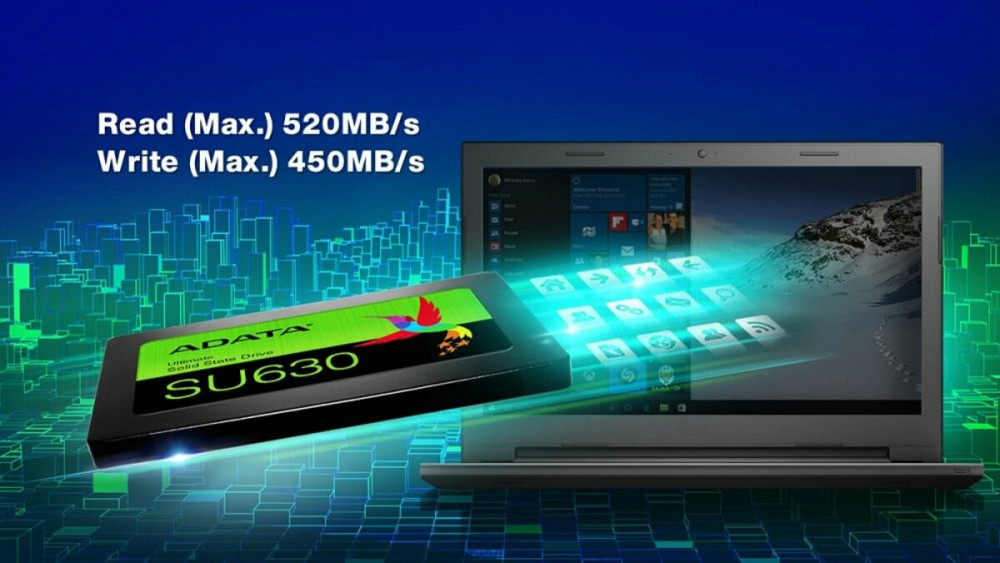 SSD ADATA Ultimate SU650 480GB 2.5" SATA III 3D NAND TLC (60221) Київ - фото 5
