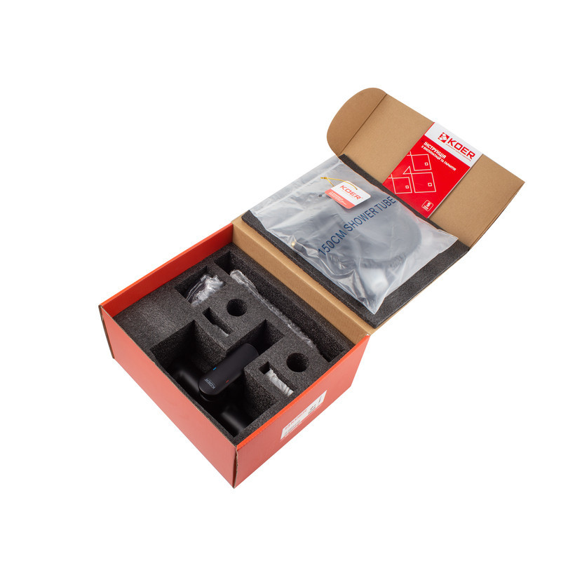 Смеситель для ванны Koer KB-40028-05 с коротким изливом (KR5306) Харьков - изображение 8