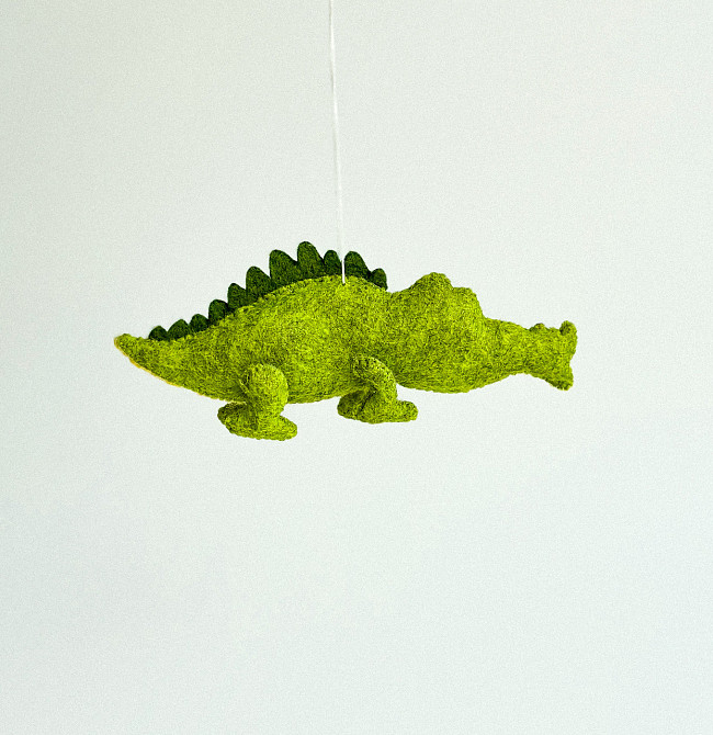 Іграшка з фетру ручної роботи Крокодил Київ - фото 2