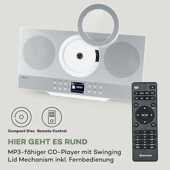 Стереосистема інтернет-радіо Auna Silver Star Swing з Німеччини Уцінка Дніпро - фото 10