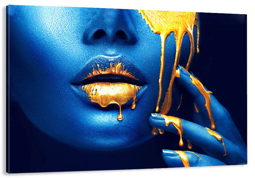 Картина полотно у вітальню / спальню    Дівчина     MLP_152  ( 60х30см ) 90х180см Київ - фото 1