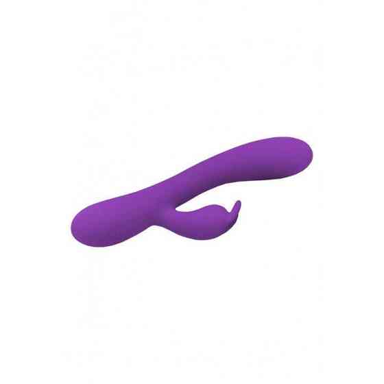 Вибратор-кролик Wooomy Gili-Gili Vibrator with Heat Purple, отросток с ушками, подогрев до 40°С Sex Aura Киев