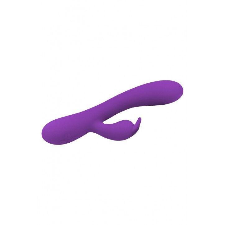 Вибратор-кролик Wooomy Gili-Gili Vibrator with Heat Purple, отросток с ушками, подогрев до 40°С Sex Aura Киев - изображение 2