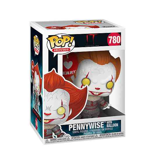 Ігрова фігурка Funko POP! серії Воно 2 - Пеннівайз з кулькою Дніпро