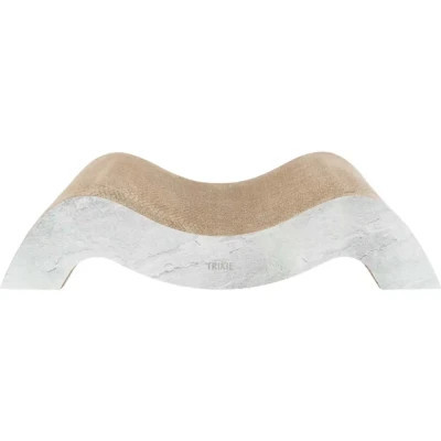 Дряпка (когтеточка) для котов Trixie Волна XXL картон 64×14×37 см (серая) (4011905480312) Винница - изображение 2