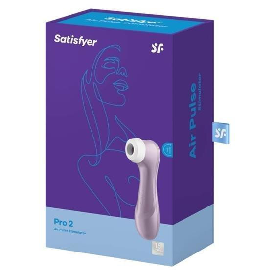 Вакуумний кліторальний стимулятор - Satisfyer Pro 2 Violet Sex Aura Київ - фото 1