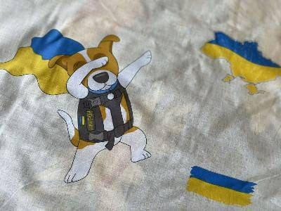 Ecotton Комплект постільної білизни Ecotton полуторний 150х215 см Пес Патрон бежевий Коломыя - изображение 5