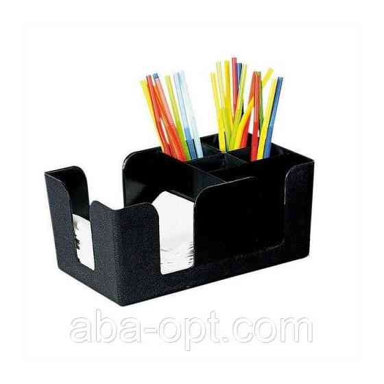 Барний органайзер на 6 отделенийчорного цвета (шт).Aba-Opt Одесса