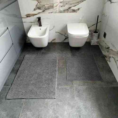 Килимок для ванних кімнат TM DARIANA Standard Plus  60*90 сірий Житомир