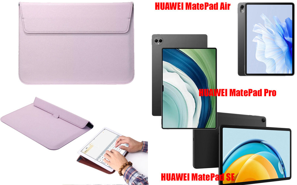 Чохол-конверт VitoCase для HUAWEI MatePad Air, Pro, SE, з функцією підставки для планшета Фіолетовий Київ - фото 1