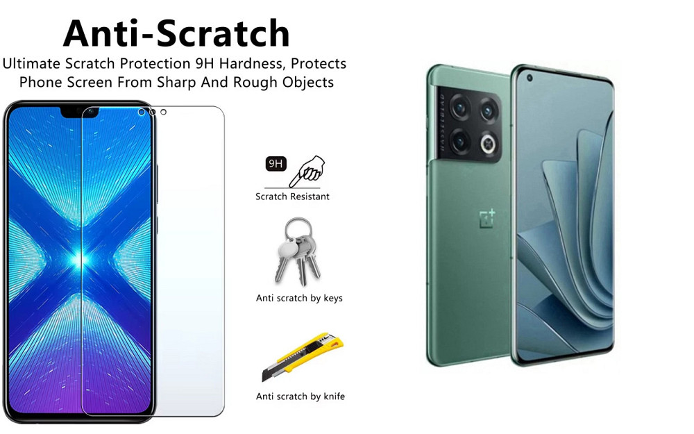 Защитное стекло NeoGlass для OnePlus 10 Pro – ультрапрозрачное и устойчивое Киев - изображение 1