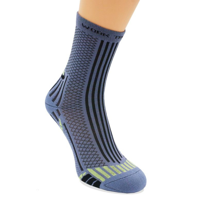 Носки спортивные треккинговые демисезонные усиленные высокие Светло-серый 38-40 Сумы - изображение 1