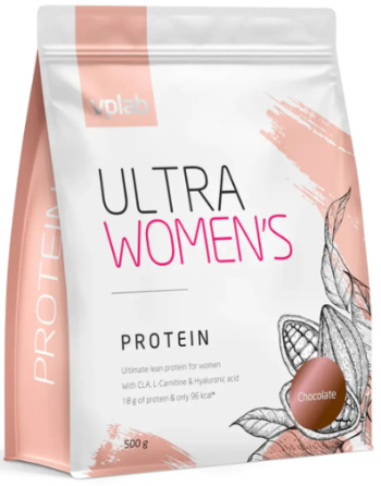 Сироватковий протеїн для жінок VPLab Ultra Women`s Protein 500 г шоколад Київ