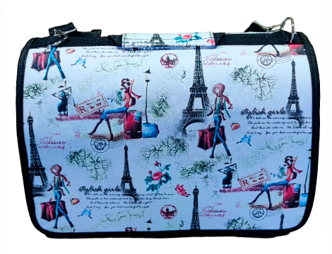 Сумка переноска для кошек и собак мелких пород Eiffel Tower М Киев