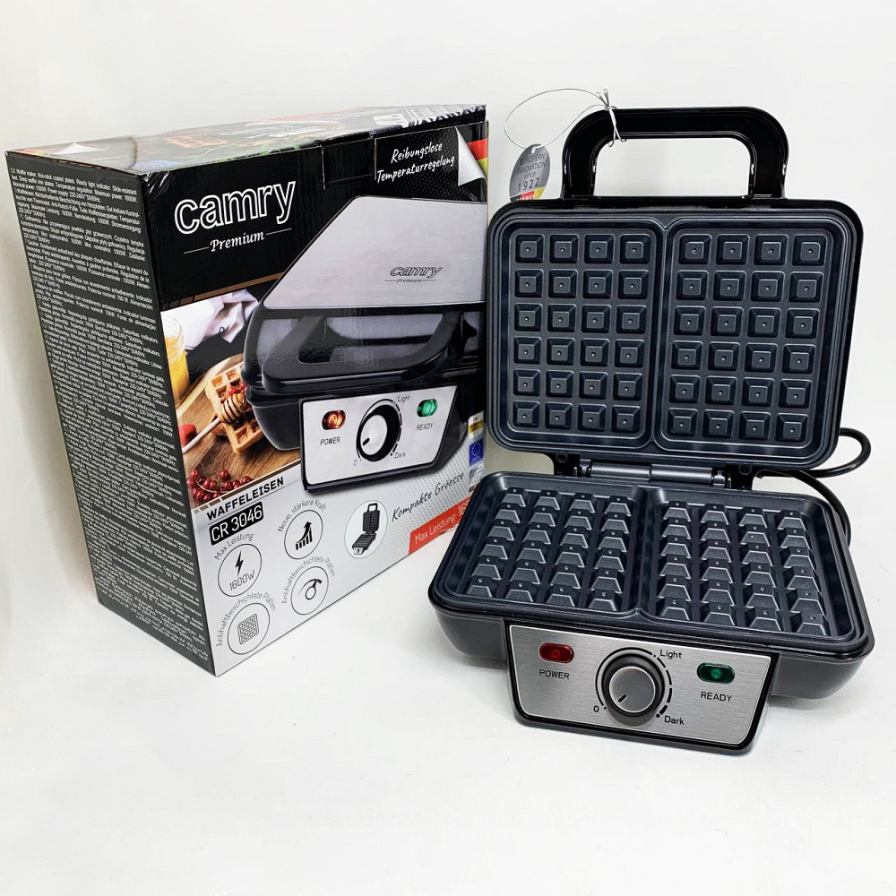Вафельница Camry CR 3046 1600Вт IB-16 Львов - изображение 5