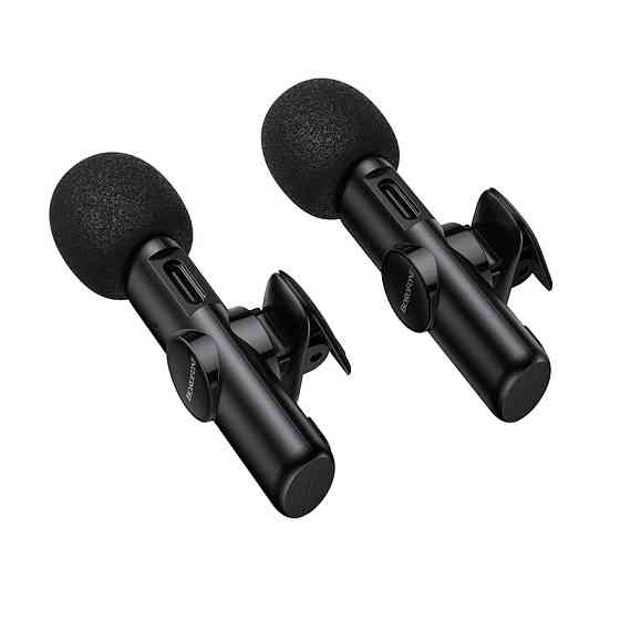 Бездротова мікрофонна система BOROFONE BFK16A Winner dual-mic (Type-C) Black Одеса