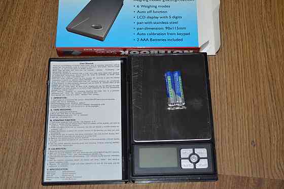 Ювелирные весы Notebook Series Digital Scale 1108-5 , 0.01-500г Полтава