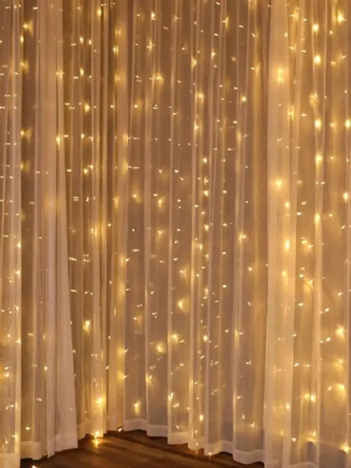 Гирлянда-водопад 200WW-2  2м*2 (Белый-теплый) 7596 Одесса - изображение 8