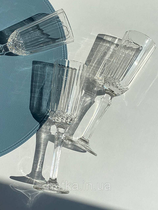 Набір келихів для шампанського 6 шт "Соната" 120 мл прозорий для дому та ресторану 102-305 Київ - фото 2