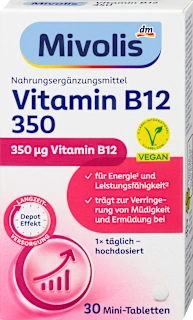 Mivolis Vitamin B12 350 Depot, 30 Mini-Tabletten Миволис Витамин B12 350 Depot Львов - изображение 2