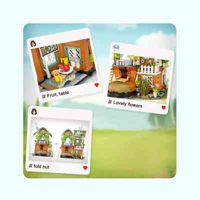 Конструктор LOZ mini Хижина гномов без фигурок (1226) Винница