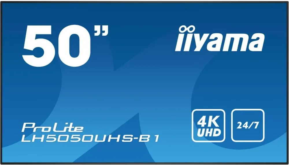 Монитор iiyama LH5050UHS LFD 4K (LH5050UHSB1) Київ - фото 1