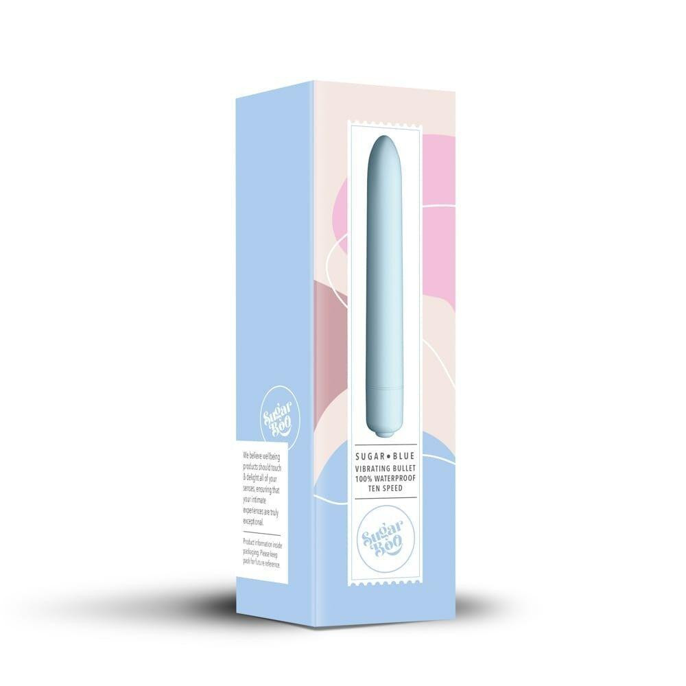 Мини-вибратор SugarBoo Sugar Blue, 10 уровней интенсивности Sex Aura Киев - изображение 5