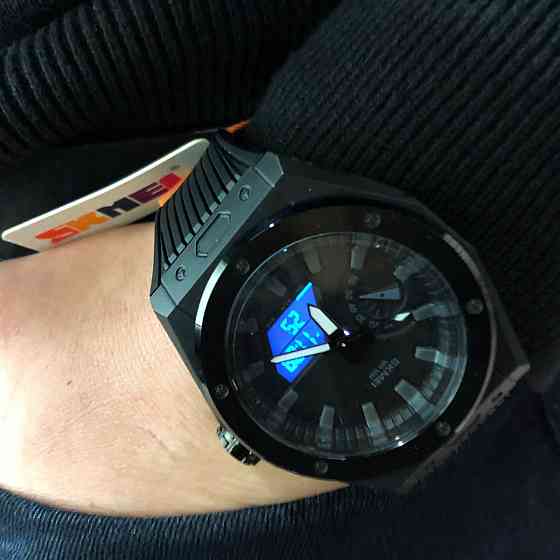 Годинники чоловічі спортивні SKMEI 2103BKWT, Найкращий військовий годинник, Годинники ZV-853 наручні спортивні Київ