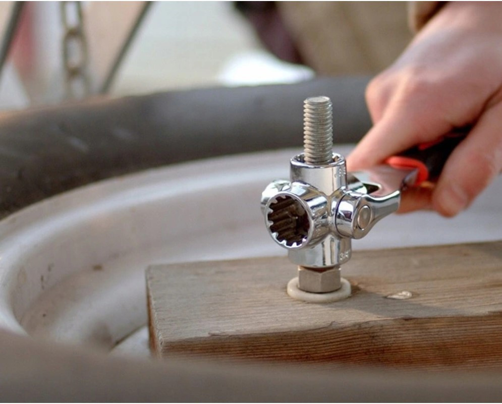 Ключ гайковий універсальний (8,10,11,13,14,16,17,19мм; 5/16,3/8,7/16,1/2,9/16,5/8,1 1/16, 3/4": зірв Чернігів - фото 8