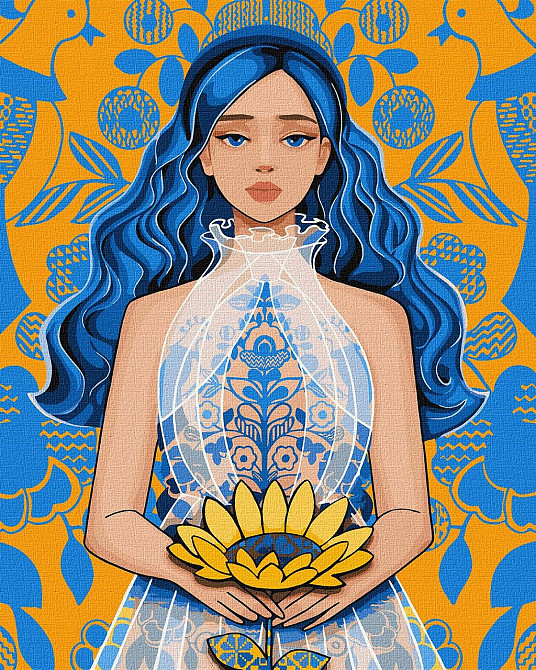 Набір для розпису по номерах. 