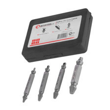 Экстракторы болтов (свёрла) 5-10 мм 4шт двухсторонние, для шуруповерта обломанных Мукачево - изображение 2