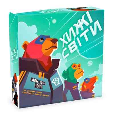 Настільна гра WoodCat Хижі Світи (Wild Space) (укр.) (ВР_ХС) Вінниця