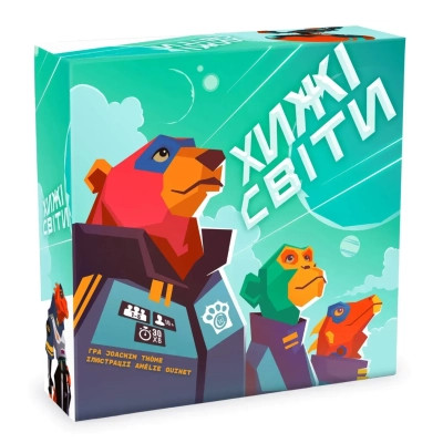 Настільна гра WoodCat Хижі Світи (Wild Space) (укр.) (ВР_ХС) Вінниця - фото 1