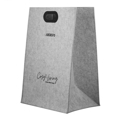 Корзина для белья Ardesto Prestigio Серая 68 л (ARHC2401FG) Вінниця - фото 1