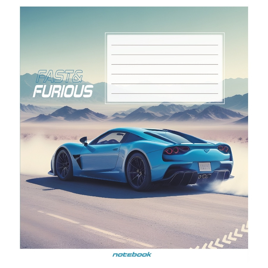 Зошит загальний "В пустелі" 060-590423K-4 в клітинку, 60 аркушів Вінниця - фото 1