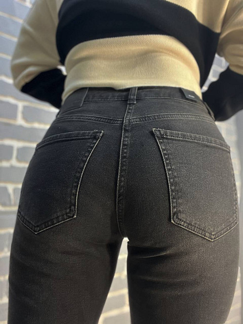 Джинси жіночі Replus 16-2 MOM стрейчеві комфорт, чорний, 32, 32, 88 см, 116 см Київ - фото 18
