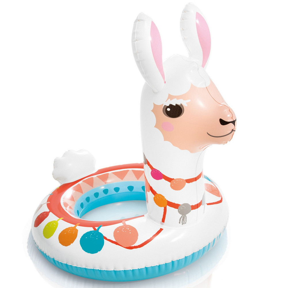 Коло надувная для плавания Intex 58221 Лама, 86 x 58 см Киев - изображение 1