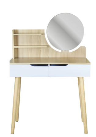 Туалетний столик Jumi Scandi з шухлядами, світлий бук Київ