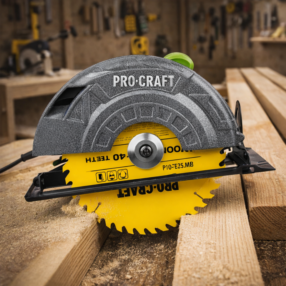 Циркулярна пила 255 мм Procraft  KR3000,Дискова пила циркулярна 3000 Вт 3500 об / хв,Ручні дискові пили Львів - фото 1