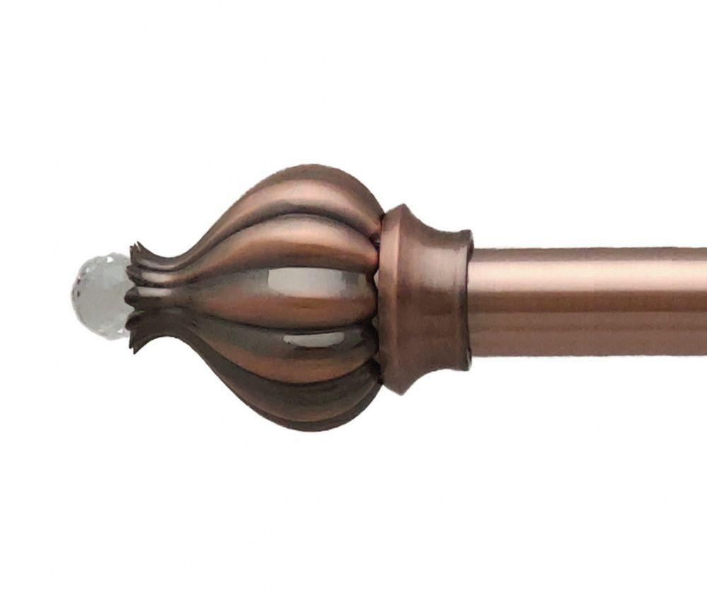 Закінчення для карнизу Orvit ТАДЖА-КРИСТАЛ 25 мм МІДЬ Львов - изображение 1