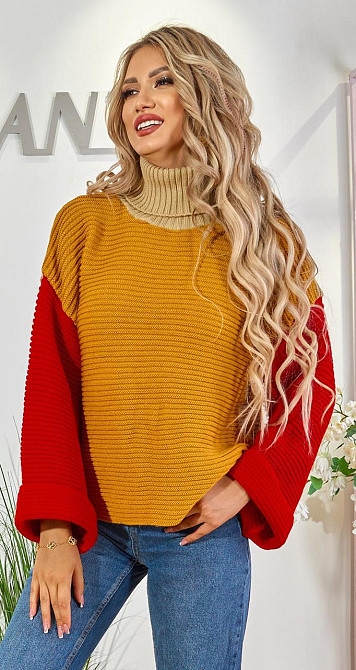 Светр грубого в'язання (42-48) Київ - фото 1