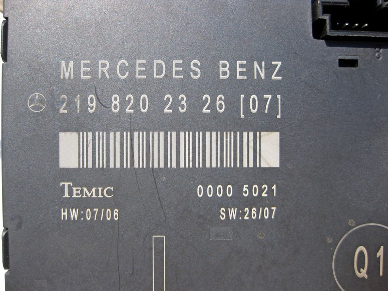 Mercedes-Benz  A2198202326 Блок керування передніх лівих дверей CLS C219 Одеса - фото 3