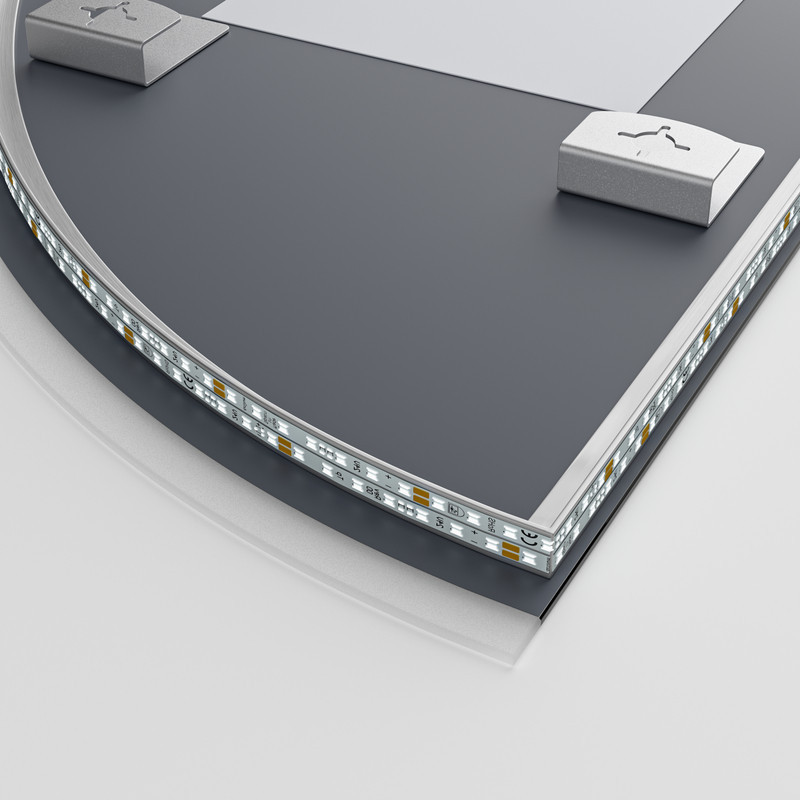 Зеркало Mixxus Premium TOPPER MS02-75x100 с Led Touch, Anti-fog, димером (3-6,5kK) (MP6634) Киев - изображение 3