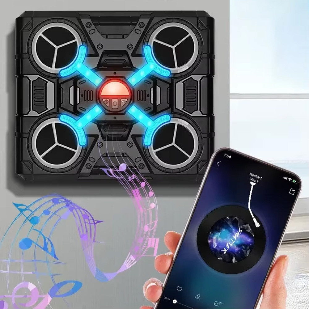 Музыкальная боксерская мишень с перчатками и подсветкой / Музыкальная груша для бокса / Тренажер для бокса Киев - изображение 6