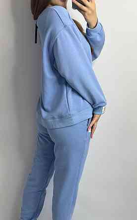Костюм спортивний жіночий трикотажний Блакитний M/L Харків