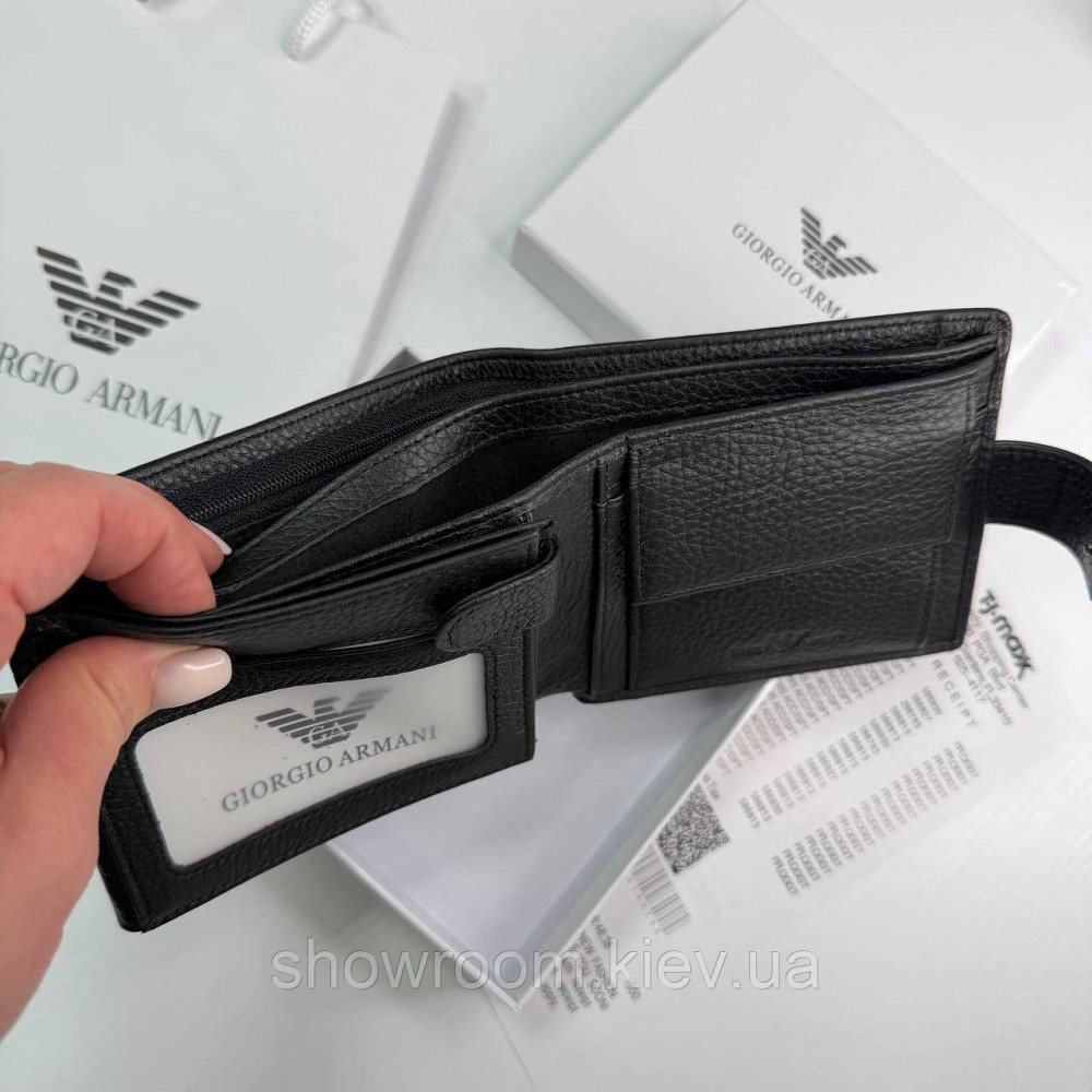 Мужское брендовое портмоне с монетницей Arnrmani (6604) Киев - изображение 7
