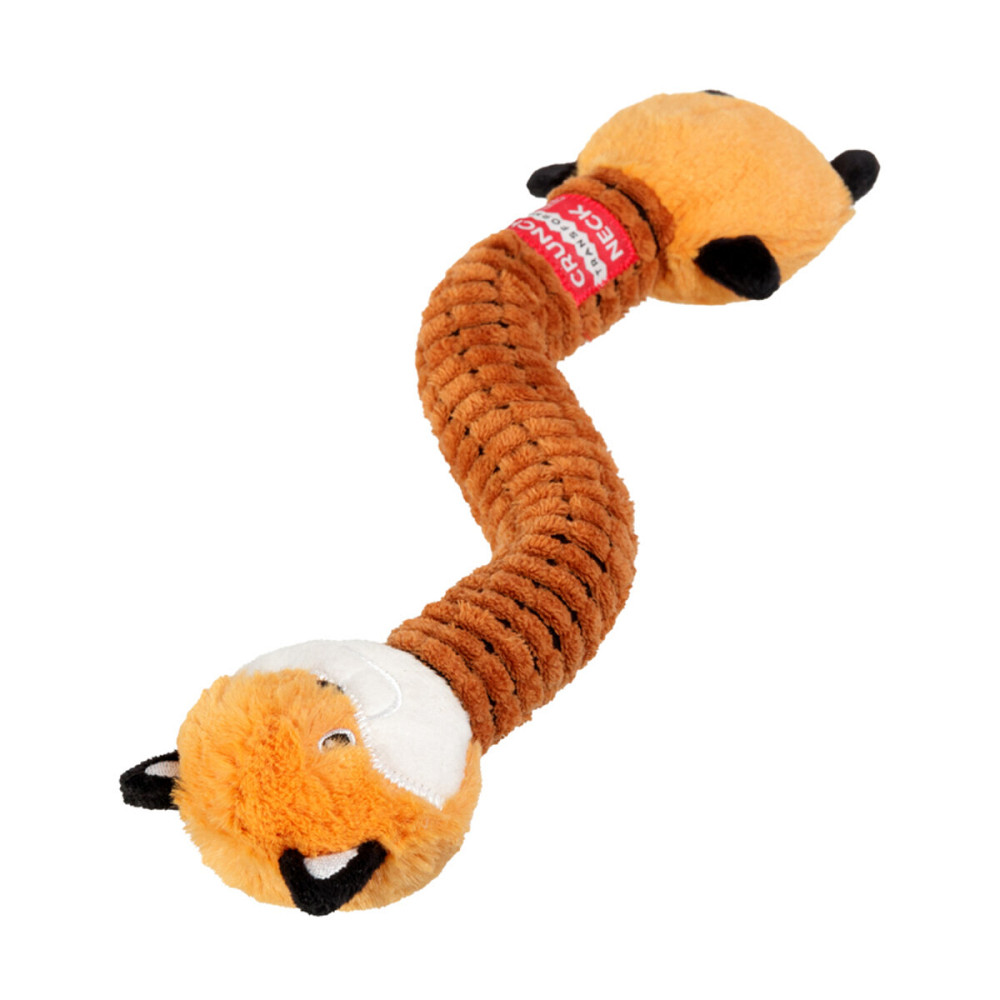 Игрушка для собак WAUDOG Fun Crunchy Лиса, хлопок, полиэстер, пластик, поролон, 37 см Киев - изображение 4