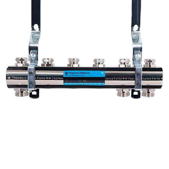 Комплект наклеек с термометром Standart для коллектора (красная+синяя) TAS342RB Thermo Alliance Киев